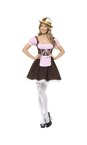 Short Dress Tavern Girl Costume