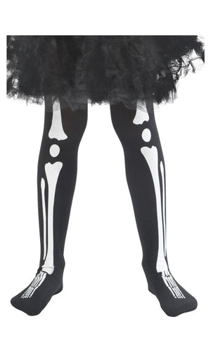 Skeleton Tights, Child 6-12 YEARS