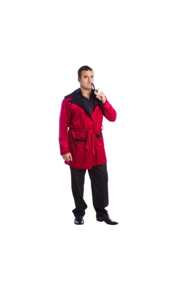Smoking Jacket Hugh Hefner Costume For Adults