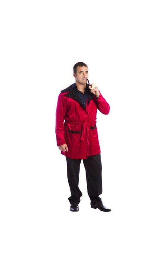 Smoking Jacket Hugh Hefner Costume For Adults