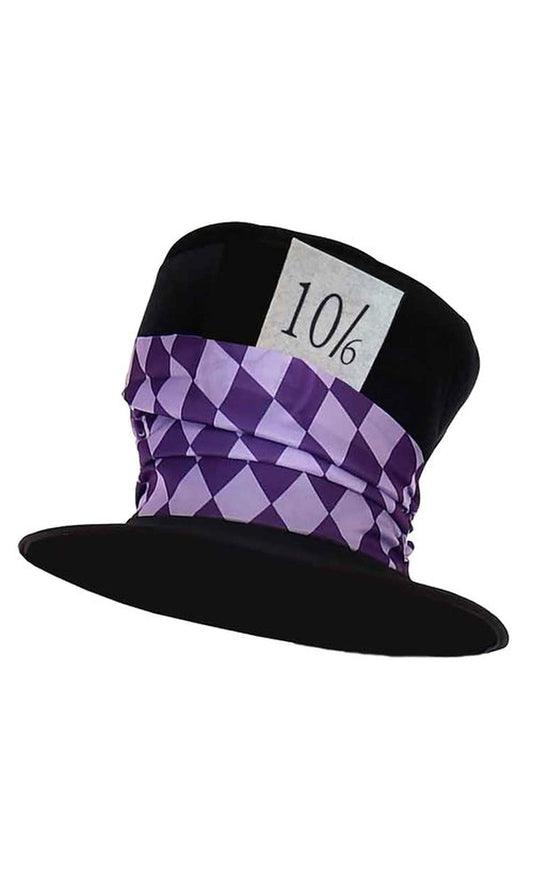 Soft Mad Hatter Hat - Black