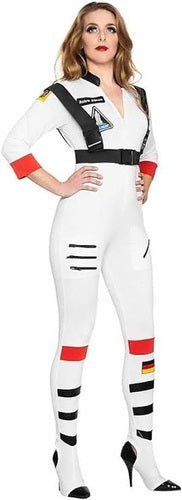 Space Womens Astronaut Costume For Adults