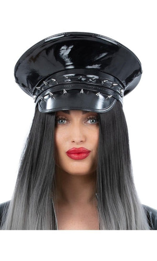 Spiked Bondage Captains Hat