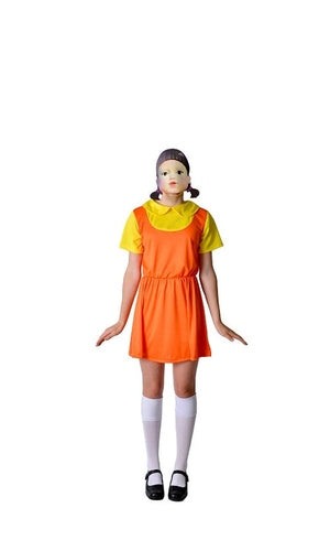 Squid Game Traffic Light Girl Costume