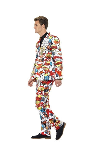 Stand Out Comic Strip Suit For Adults