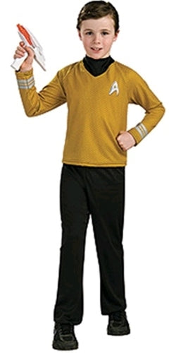 Star Trek Costume Captain Kirk Gold Child