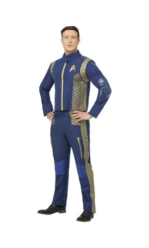 Star Trek Discovery Command Uniform Gold Male Adult Costume