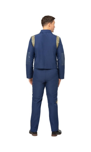 Star Trek Discovery Command Uniform Gold Male Adult Costume