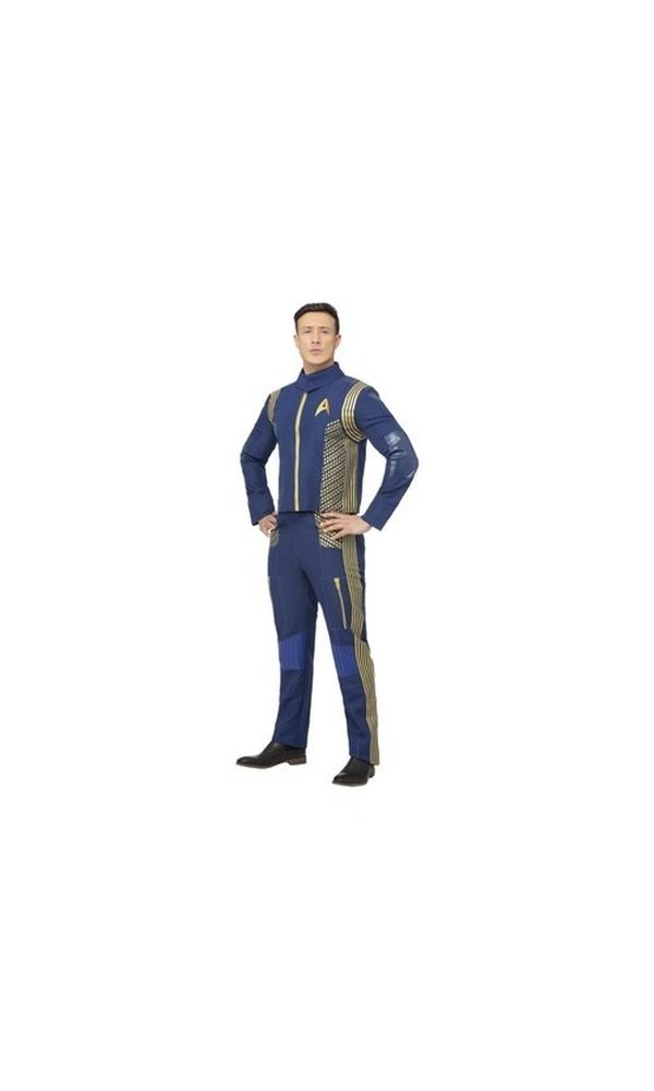 Star Trek Discovery Command Uniform Gold Male Adult Costume