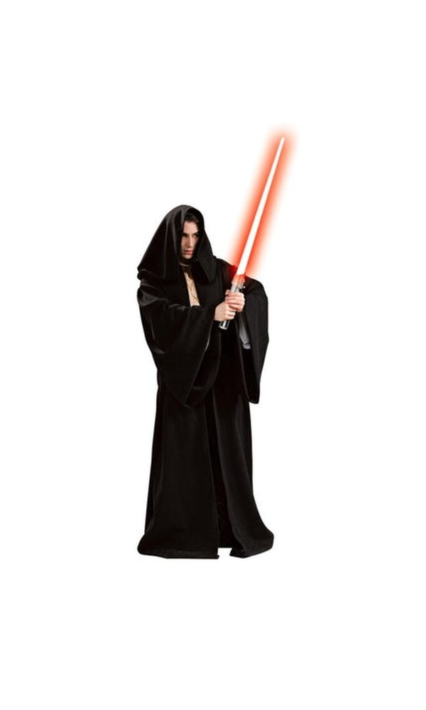 Stars Wars Knight Robe Black for Adults