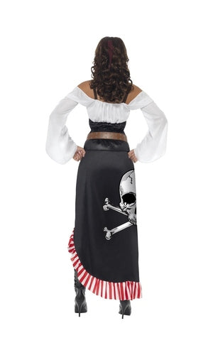 Sultry Swashbuckler, Black Pirate Costume Women