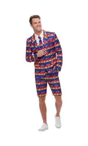 Sunset Flamingo Stand out Suit Costume For Adults