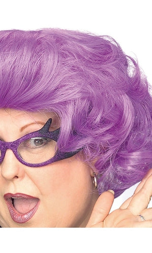 THE DAME PURPLE WIG DAME EDNA