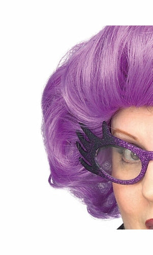 THE DAME PURPLE WIG DAME EDNA