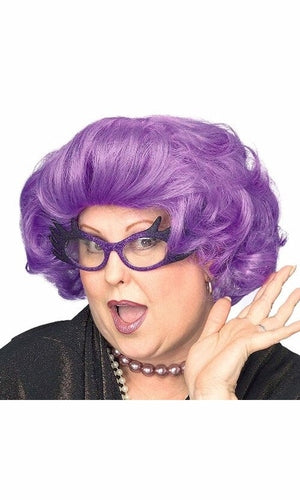 THE DAME PURPLE WIG DAME EDNA