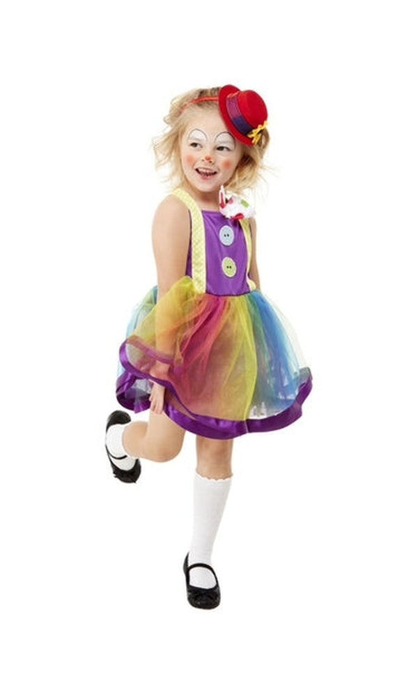 Toddler Clown Costume, Purple