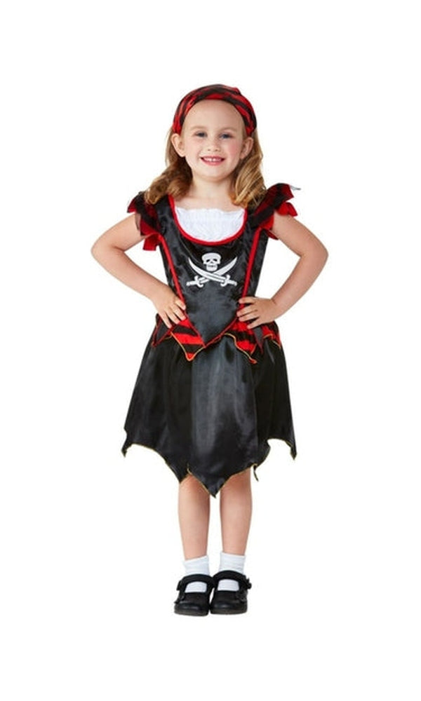 Toddler Pirate Skull & Crossbones Costume