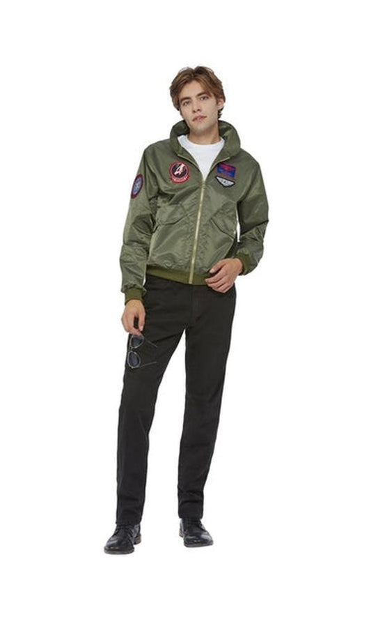Top Gun Maverick Bomber Jacket, Green