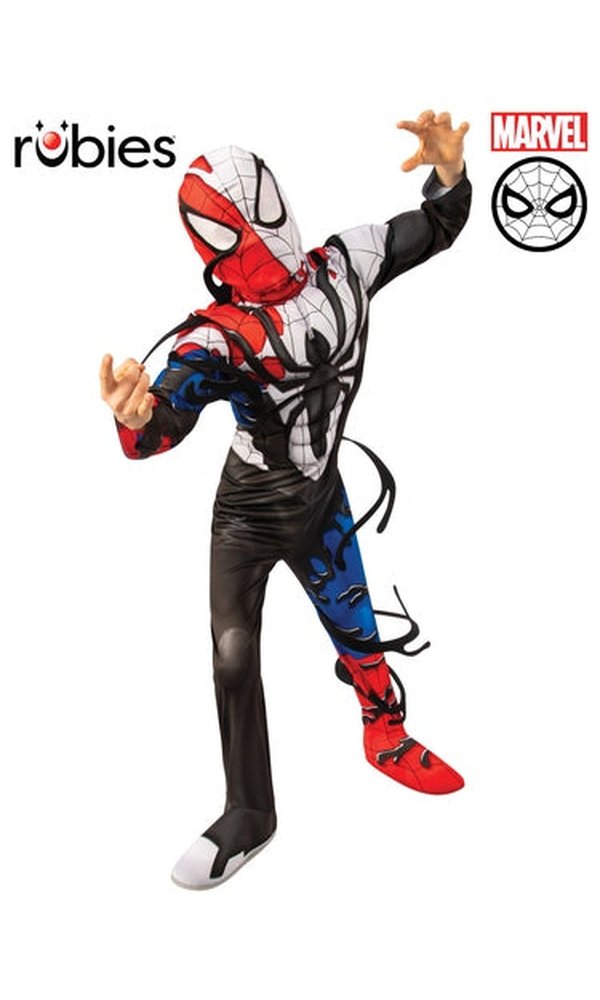 VENOMIZED SPIDER-MAN DELUXE COSTUME, CHILD