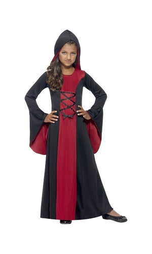 Vamp Costume, Red & Black Child