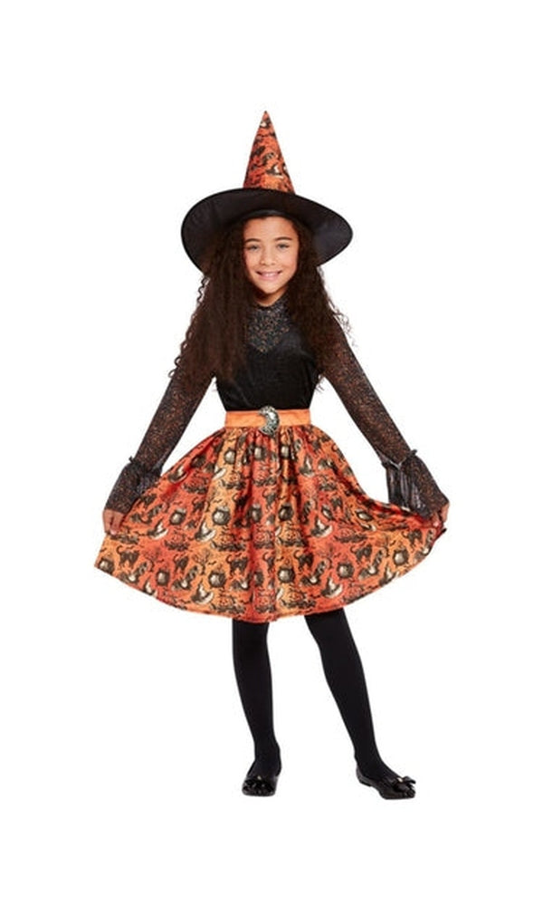 Vintage Witch Costume Child