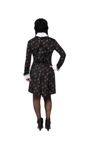 WEDNESDAY ADDAMS COSTUME, ADULT