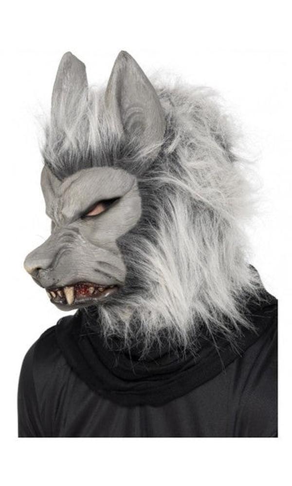 Werewolf Mask Grey