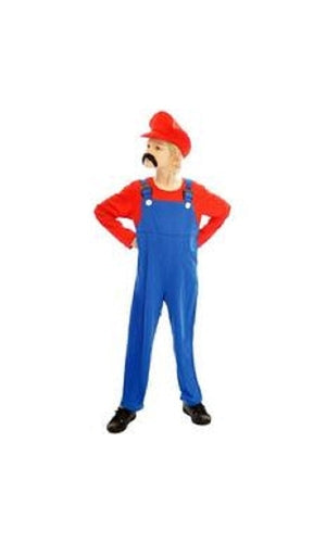 Workman Costume Mario Child