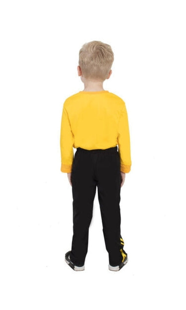 YELLOW WIGGLE DELUXE PANTS COSTUME, CHILD