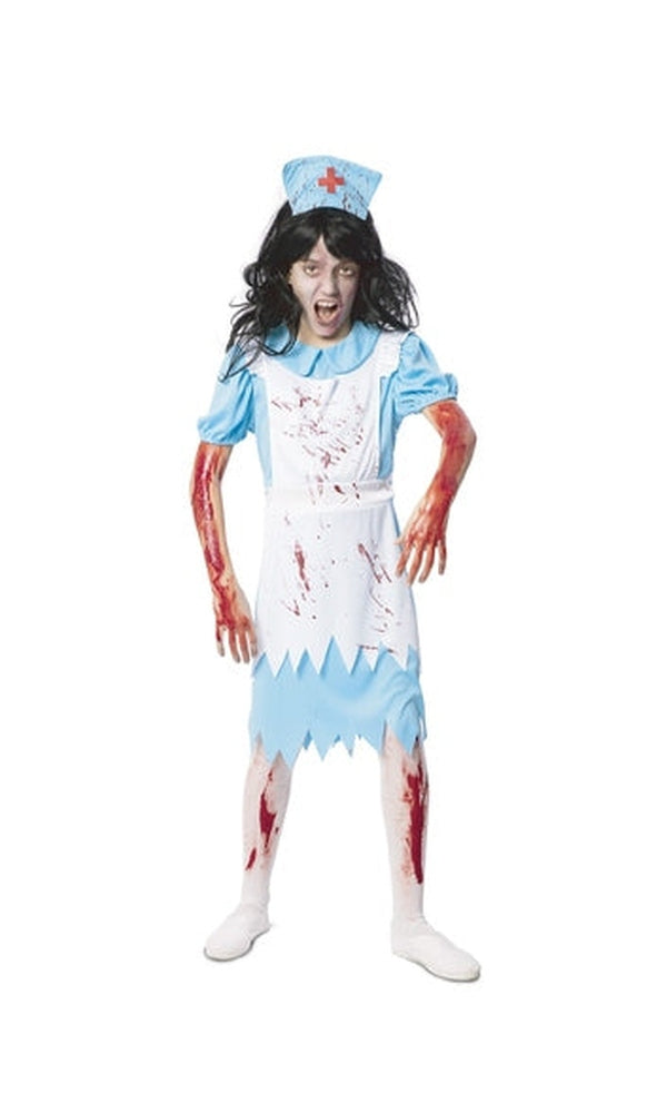 blood nurse costume child