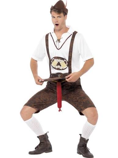 Bavarian Brad Wurst Costume For Adults