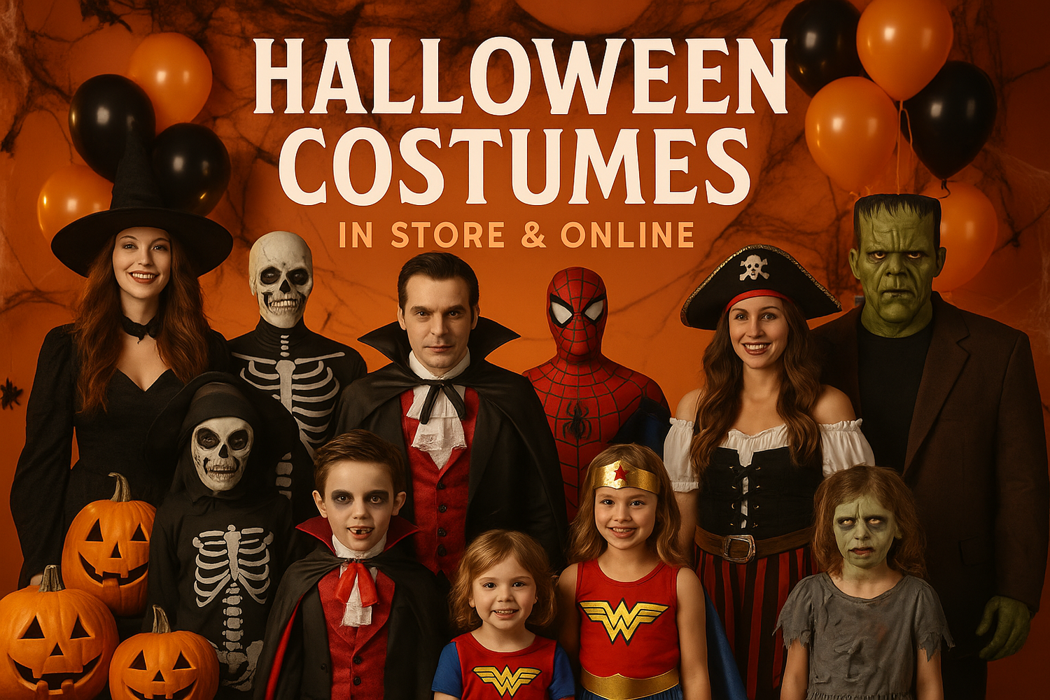 halloween costumes in store and online 