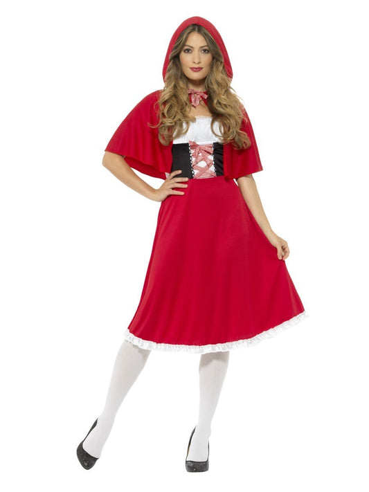 RED RIDING HOOD COSTUME, LONG DRESS