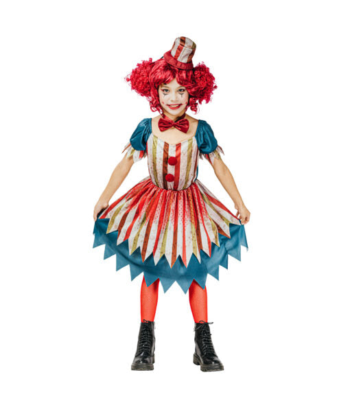 Vintage Clown Costume For Kids