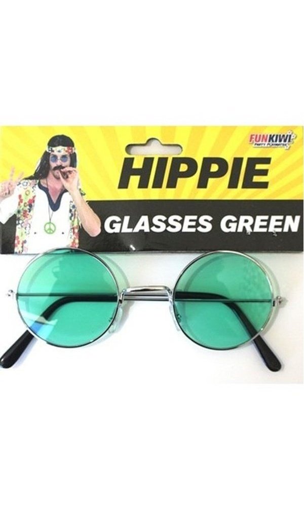 1970s Hippie Glasses Green