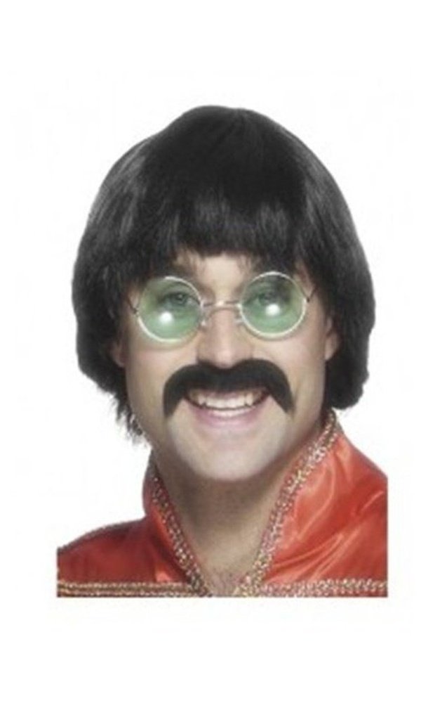 1970s Mersey Wig and Tash