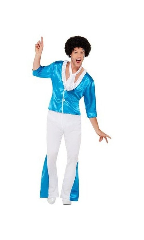 1970s Super Glam Costume, Blue