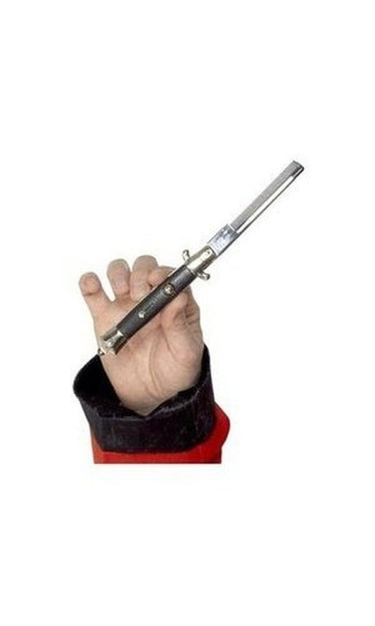 50s Style Teddy Boy Flick Comb, Black