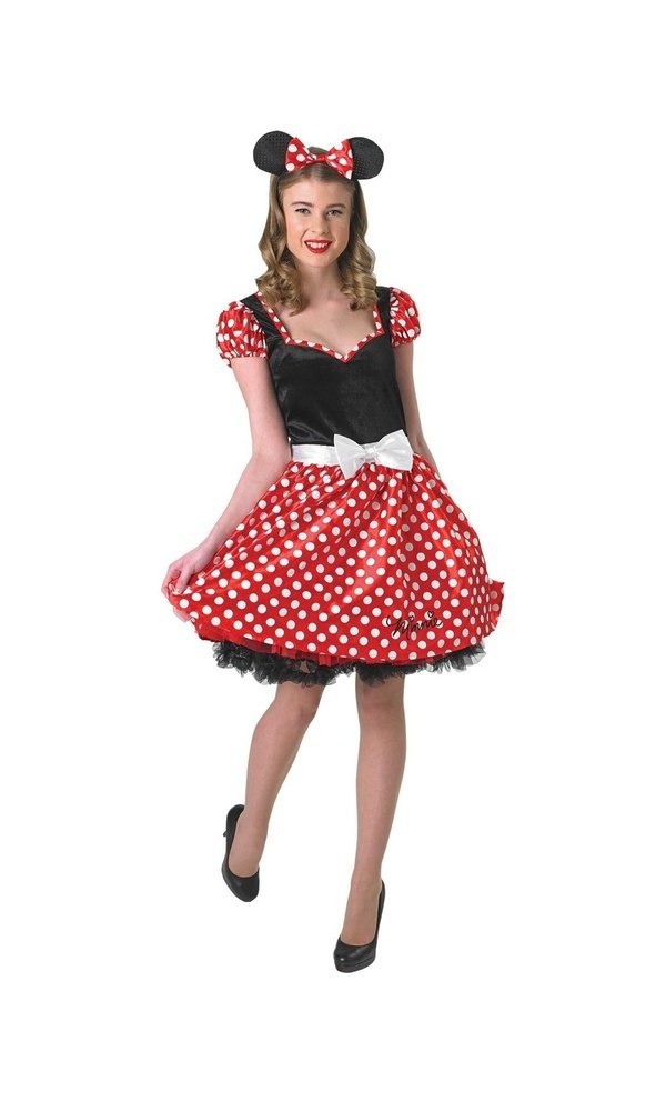 MINNIE MOUSE SASSY COSTUME ADULT