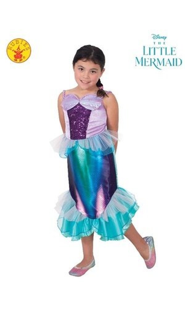 ARIEL THE LITTLE MERMAID LIVE ACTION DELUXE COSTUME, CHILD