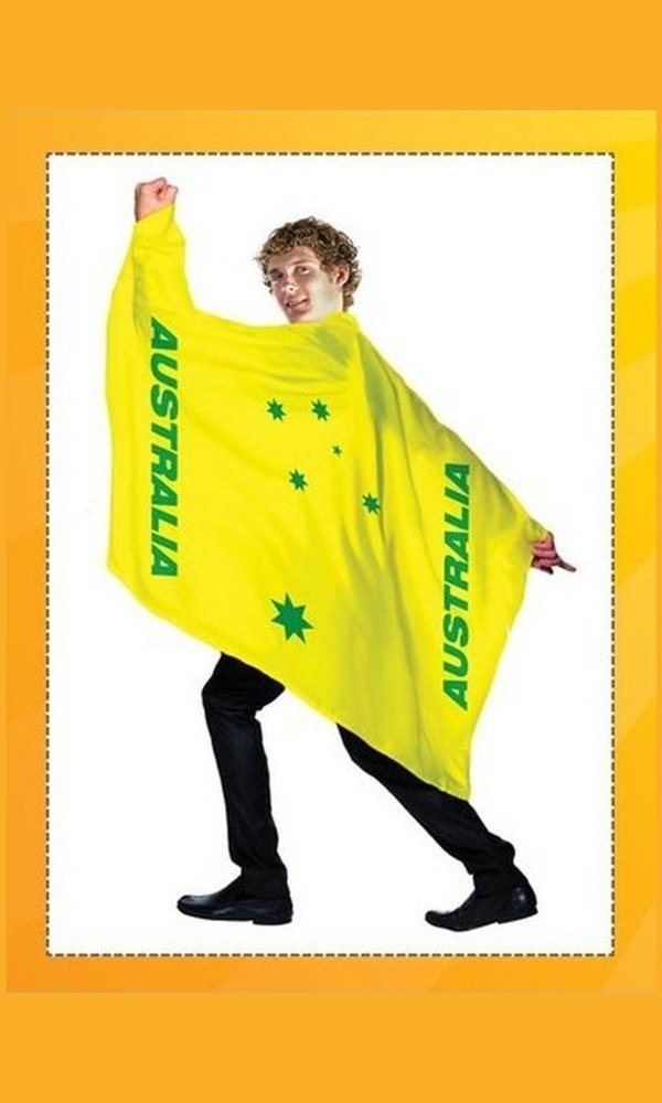 Australia Flag Cape 150cm x 90cms