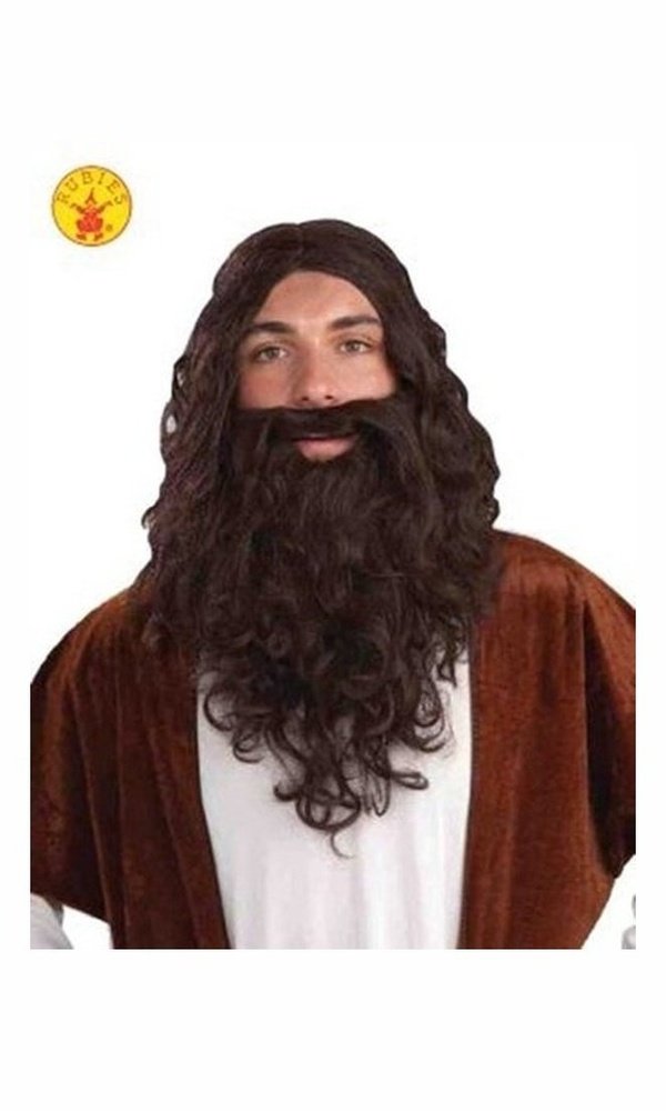 Biblical Wig And Beard Set Adult Party Costumes Nz 