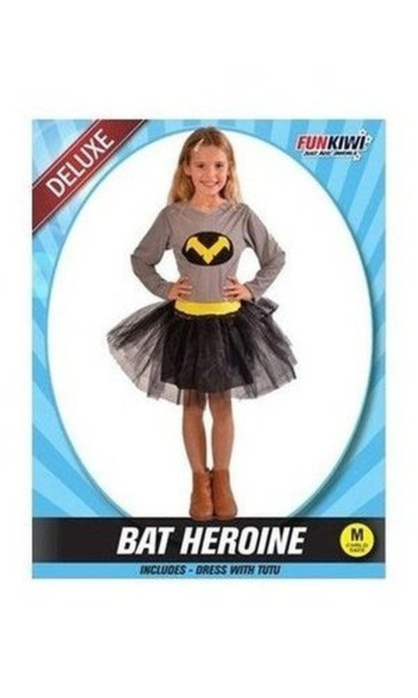 Bat Hero Costume Girl