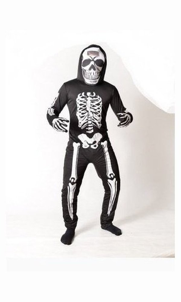 Big Head Skeleton Costume Child
