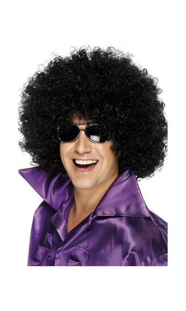 Black Mega Huge Afro Wig – Party Costumes NZ