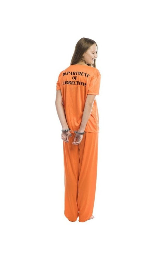 Prisoner Lady Costume Convict