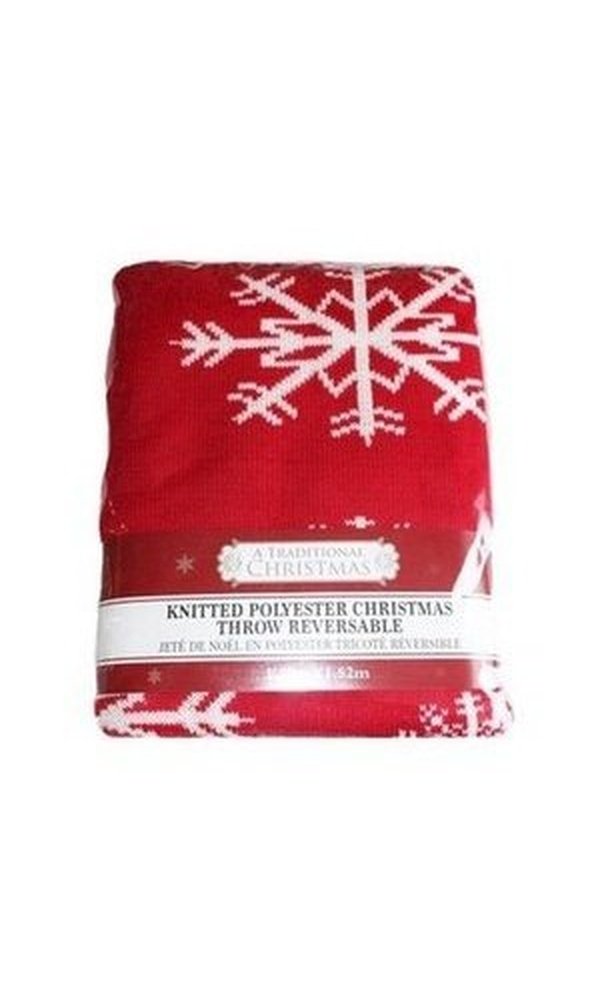 Christmas Blankets Snow Flakes