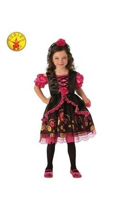 DAY OF THE DEAD GIRLS COSTUME, CHILD