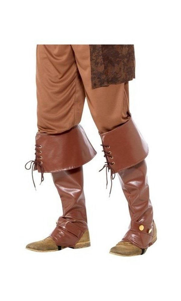 Deluxe Pirate Bootcovers, Brown