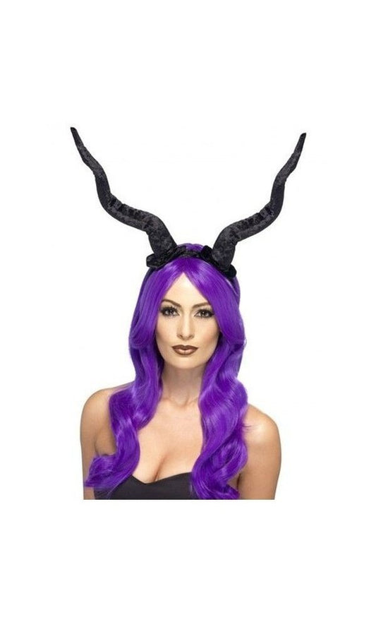 Demon Horns Headband Maleficent